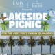 Lakeside picnic